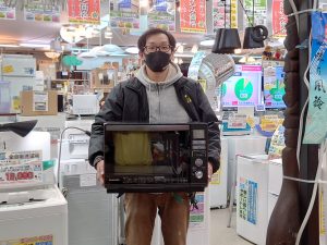 オーブンレンジ　買取しました